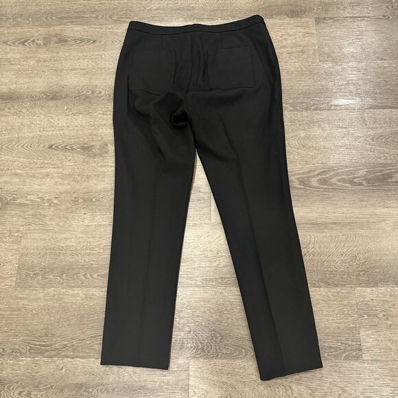 Reset R Label Pants Womens Size Medium Black Tapered Leg Trouser Career Business - Picture 8 of 9